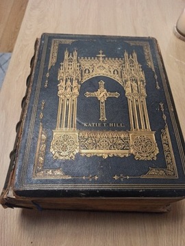 Biblia 1850 rok, New York, wersja angielska