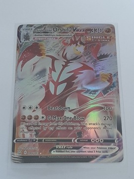 Karta Pokemon Single Strike Urshifu V Max