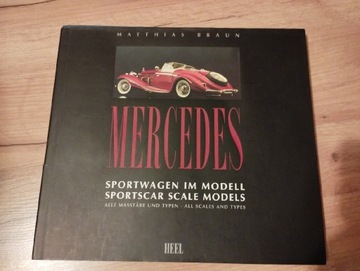 Album Mercedes Modele samochodów sportowych skala