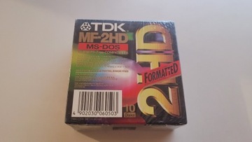 Dyskietki TDK MF-2HD 3,5" 1,44MB - 10 szt.
