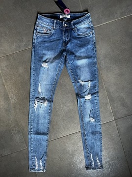 Nowe! Spodnie/ jeansy Monday Premium, XS