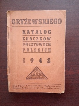 Katalog Gryżewskiego znaczków Polskich 1948