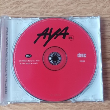 Płyta CD Aya RL (Reedycja) z 2003 roku