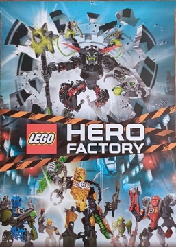 Plakat LEGO dwustronny duzy HERO FACTORY