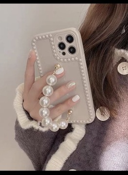 Nowe Etui iPhone 12 case perły 
