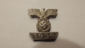 Szpanga krzyża żelaznego WHS kl. 2 1939 ze wstążką