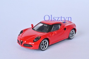 Alfa Romeo 4C w najpopularniejszej skali 1:43