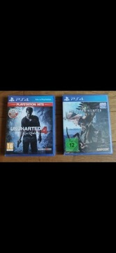 Uncharted 4 & Monster Hunter World - PS4 