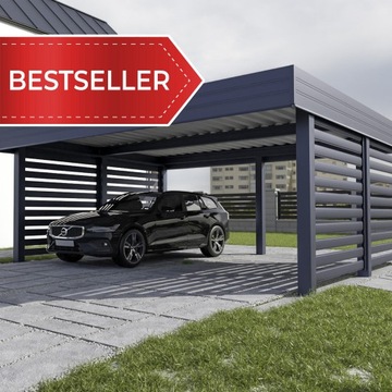 Wiata garażowa - Carport na Dwa auta 5 x 5,5 m