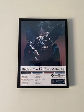 Plakat Travis Scott, okładka albumu spotify