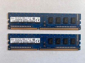 4GB (2x2GB) DDR3 1333MHz Hynix