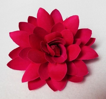 NOWA H&M 11cm broszka spinka różowa malinowa kwiat