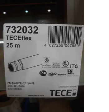 Sprzedam rurę Tece Flex PE-Xc/Al/PE 32x4