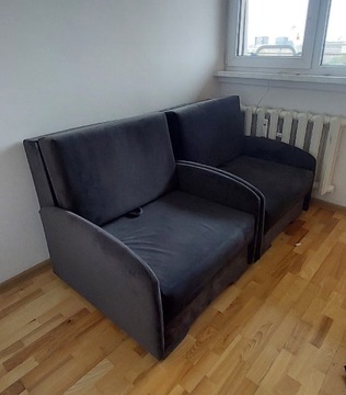 Sofa rozkładana jednoosobowa