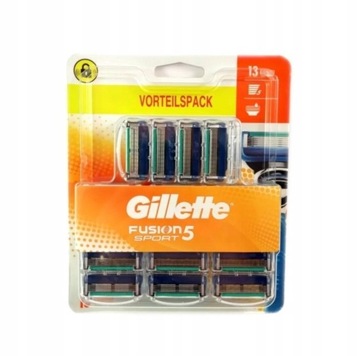 Gillette fusion ostrza 13szt sport 