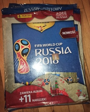 Panini FIFA World Cup 2018 Album Zestaw Startowy