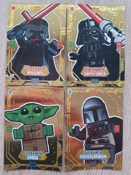 Karty Lego Star Wars 3 złote na sztuki