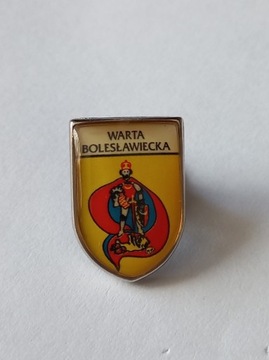 Herb gmina Warta Bolesławiecka przypinka pin