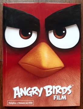 ANGRY BIRDS książka z filmem DVD