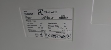 Uszczelka górnych drzwi lodówki Electrolux