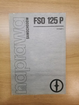 NAPRAWA SAMOCHODÓW POLSKI FIAT125P 1985