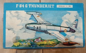 Model do sklejania  F 84 G THUNDERJET