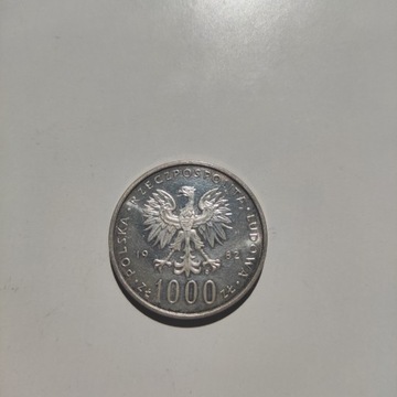Moneta Jan Paweł II 1000 zł 1982