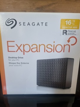 Seagate Expansion 16tb dysk HDD zewnętrzny 