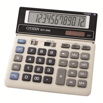 Kalkulator biurowy Citizen SDC-868-L - NOWY!