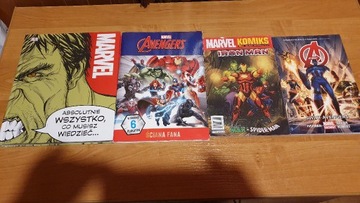 Komiksy Marvel Avengers Iron Man Hulk Zestaw