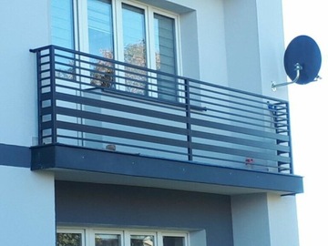 Balustrada balkonowa panelowa MB-33