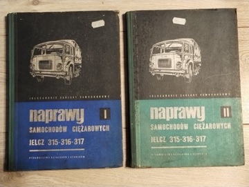 JELCZ 315 316 317 naprawa samochodów  I i II tom