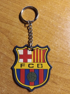 [unikat]FC Barcelona. Breloczek gumowany!