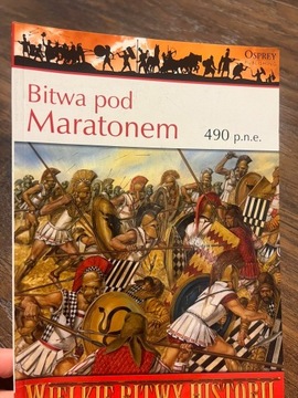 Książka book historia bitwa pod maratonem 