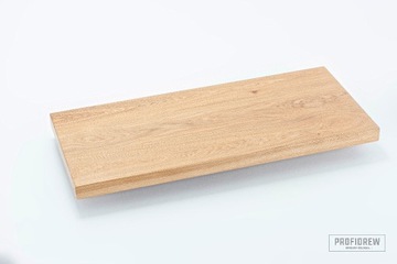 Blat łazienkowy DĄB PREMIUM 40x100 | Lite drewno