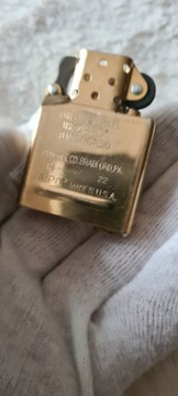 Zippo wkład k. złoty