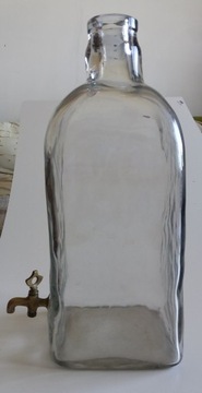 Butelka dekoracyjna z kranikiem 