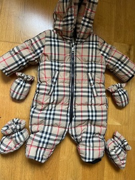 BURBERRY Kombinezon zimowy BABY  68, lekko używany