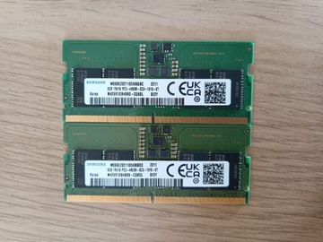 PAMIĘĆ RAM SAMSUNG 2x8GB DDR5 4800MHz SO-DIMM CL40