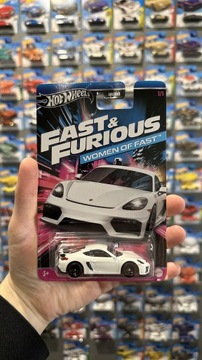 Hot Wheels Porsche 718 Cayman GT4 F&F