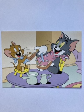 Tom i Jerry bajka pocztówka 1999