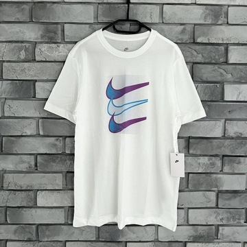 Koszulka t-shirt Nike central swoosh logo tee