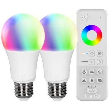 Żarówka pilot sigbee smart kolor i biały hue rgb