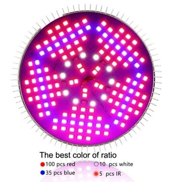 Żarówka GROW do uprawy roślin, full spectrum