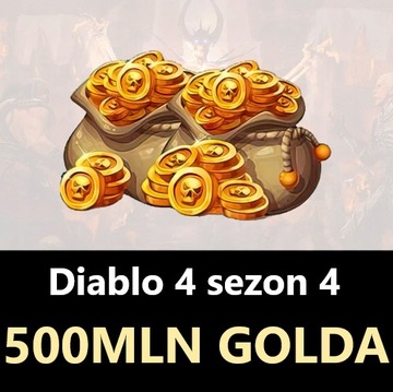 500 mln GOLDA Diablo 4 Sezon 4: Blood Reborn nowy sezon