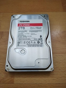 Dysk TOSHIBA P300 2TB sprawny testowany