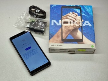 Nokia 1 Plus Dual Sim czarna jak nowa