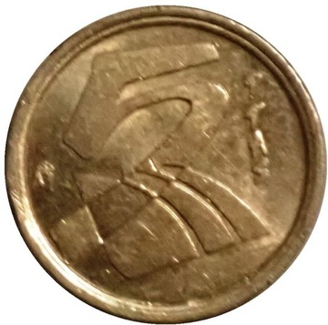 Hiszpania 5 peset z 1998 roku OBEJRZYJ MOJĄ OFER.