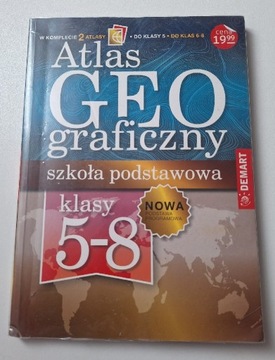 Atlas geograficzny kl.5-8