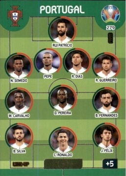 EURO 2020 Line-Up Portugal #279